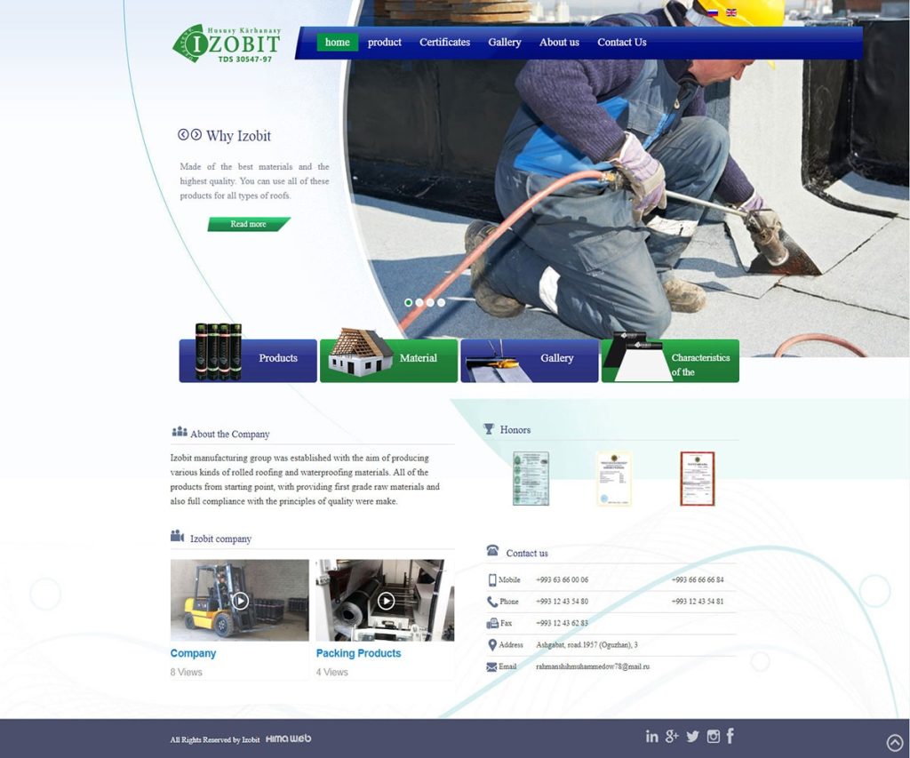 شرکت Izobit 31 izobit